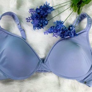 Luck Brand, Push Up Bra 42C Underwire Lace Bra, blue - 42C
